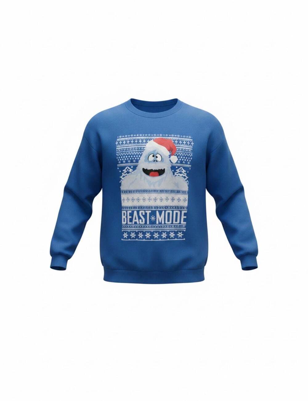 Rudolph the Red-Nosed Reindeer The Musical Bumble Beast Mode Ugly Christmas Swea